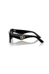 Dolce & Gabbana Lunettes de Soleil DG 4435 Shiny Black/Grey 53/18/145 femme