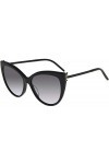 Saint Laurent Lunettes de Soleil SL M48S_A Black Gold/Grey Shaded 56/16/140 femme