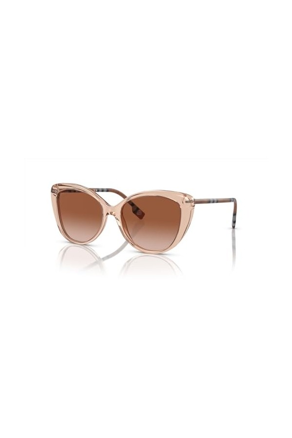 Burberry BE 4407 Lunettes de soleil pour femme Pêche/marron 54/17/140, Pêche/marron ombré, 54/17/140
