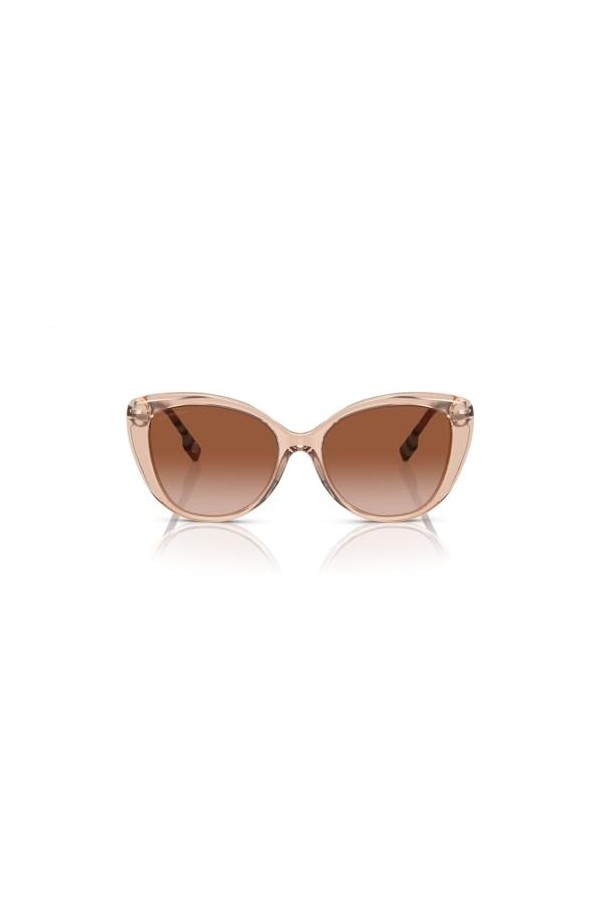 Burberry BE 4407 Lunettes de soleil pour femme Pêche/marron 54/17/140, Pêche/marron ombré, 54/17/140