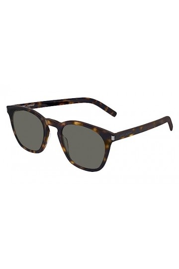 Lunettes de Soleil Saint Laurent SL 28 SLIM Havana/Grey 49/23/150 unisexe