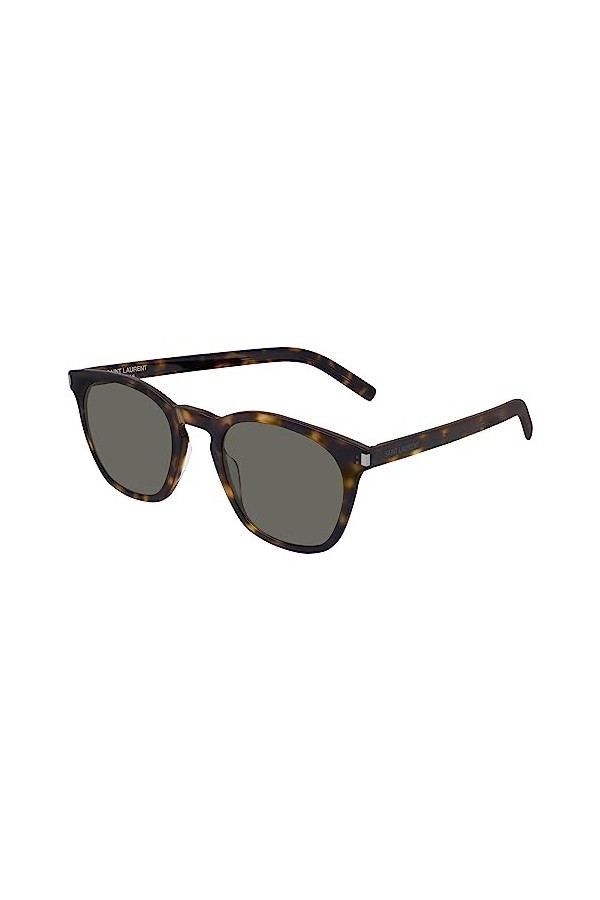Lunettes de Soleil Saint Laurent SL 28 SLIM Havana/Grey 49/23/150 unisexe