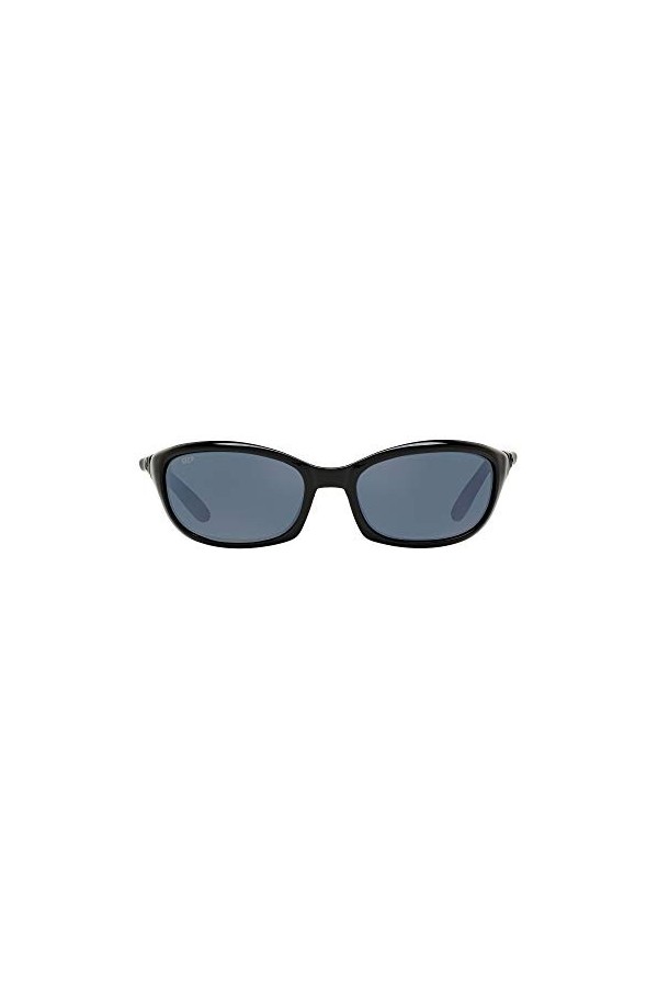 New Costa Del Mar Harpoon HR 11 Lunettes de soleil pour homme Noir brillant - - taille unique
