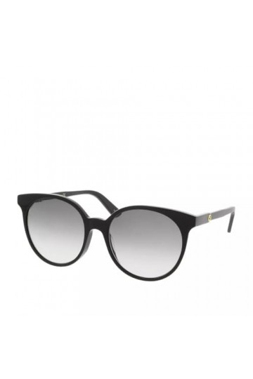 Gucci GG0488S-001 Lunettes de Soleil, Noir, 54.0 Femme