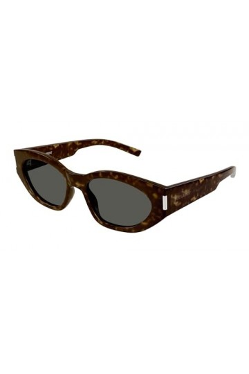 Saint Laurent SL638-002-57 - Femme Lunettes de soleil - Shiny Dark Havana, marron ,