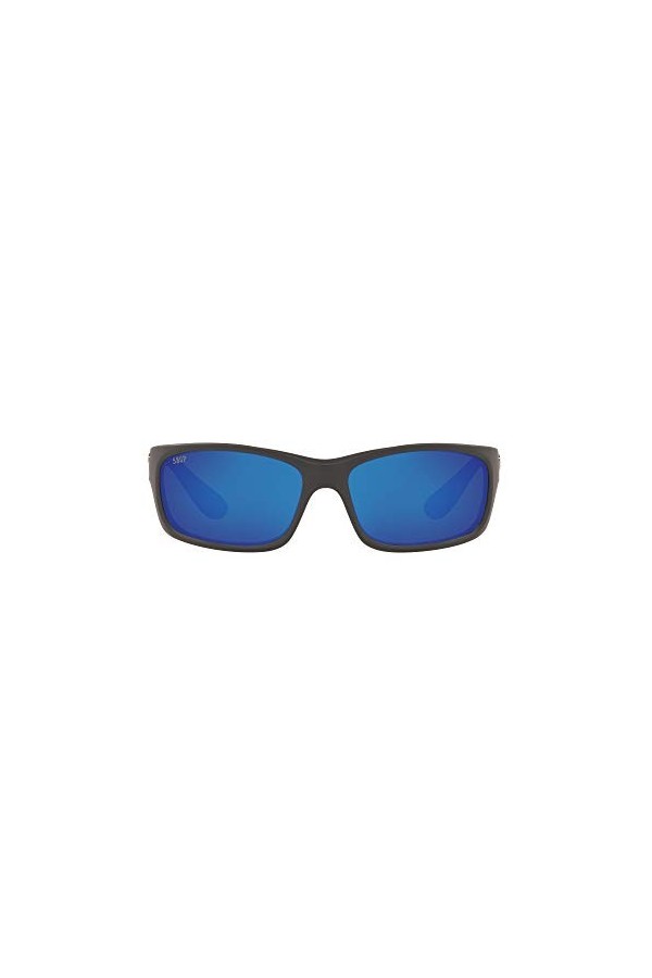 Costa Del Mar Lunettes de soleil Jose - Gris - Blue Mirror 580 Lentille en plastique, Taille unique
