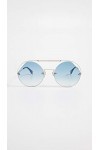 FENDI FF 0325/S HA Lunettes de Soleil, Bleu/Gris GY Grey , 56 Femme