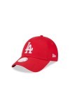 New Era Casquette MLB Los Angeles Dodgers League Essential 9Forty Rouge pour Femme