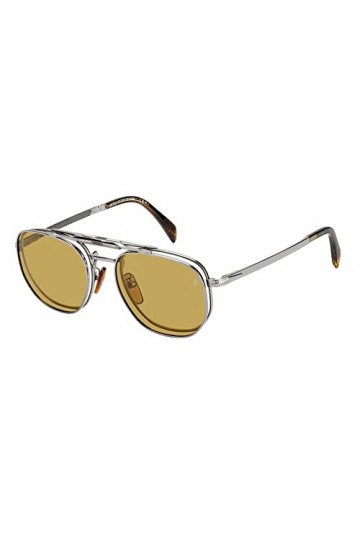 David Beckham DB 1082/g/cs Sunglasses, 6LB/MU Ruthenium, 52 Unisex