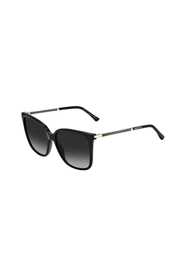 Jimmy Choo Lunettes de Soleil SCILLA/S Black/Grey Shaded 57/17/140 femme