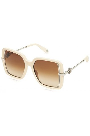 Just Cavalli GAFAS DE Sol Roberto Cavalli Lunettes de Soleil, Gris Brillant, 55/17/140 Femme