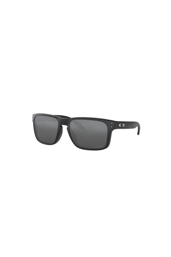 Oakley Homme Holbrook A 9244 Lunettes, Noir Mat/Prizmblack, 56