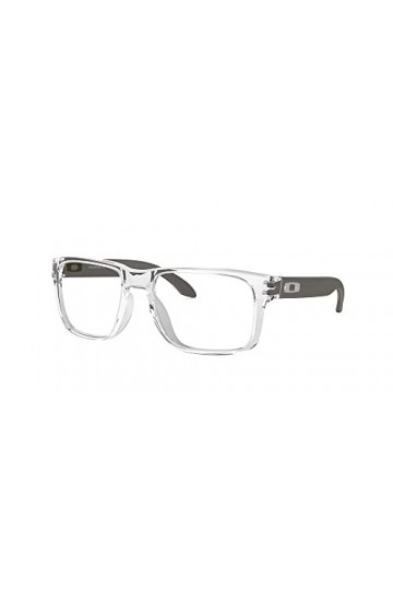 OAKLEY 0OX8156 Lunettes de soleil, Gris Polished Clear , 56 Homme