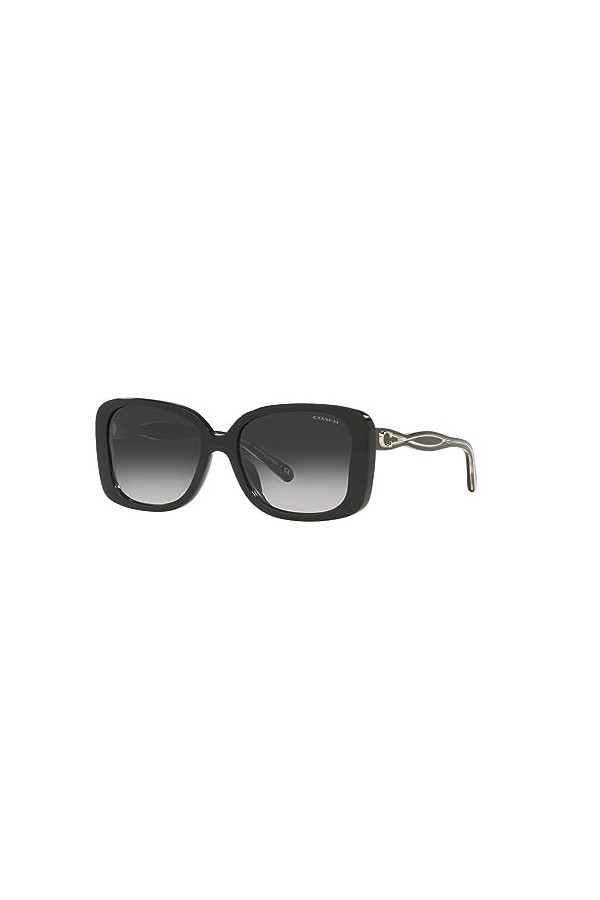 Lunettes de Soleil Coach C7994 CH 8334U Black/Grey Shaded 53/17/140 femme