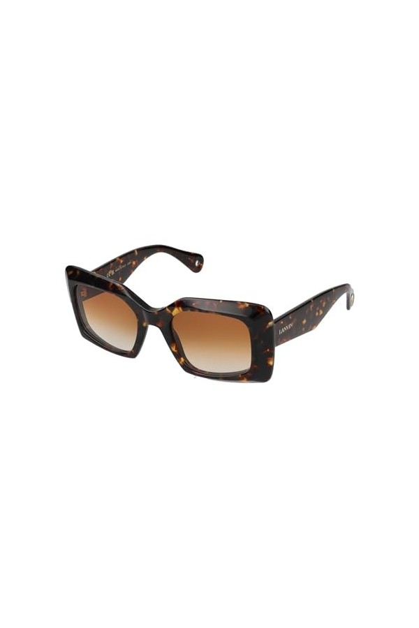Lanvin Lnv649s Lunettes de Soleil, 234 Dark Havana, 52 Mixte
