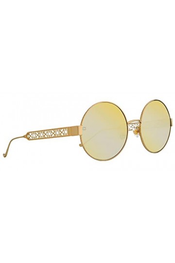 Elie Saab Lunettes de Soleil ES 063/S Gold/Grey Gold 56/19/140 femme