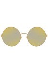 Elie Saab Lunettes de Soleil ES 063/S Gold/Grey Gold 56/19/140 femme