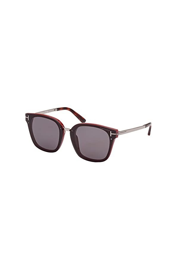 Tom Ford Lunettes de Soleil PHILIPPA-02 FT 1014 Burgundy/Smoke 68/11/140 femme
