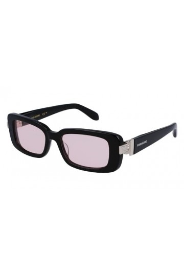Salvatore Ferragamo SF1105S Sunglasses, Colour: 005 Black/Pink, 52 Unisex