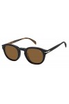 David Beckham DB 1080/cs Sunglasses, 807/M9 Black, 49 Unisex
