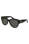 Saint Laurent SL M3 002 Montures de Lunettes, Noir Black/Grey , 55 Femme