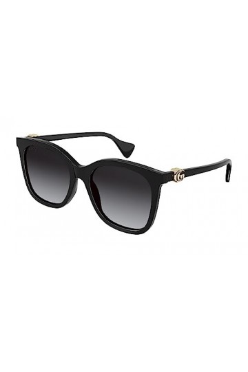 Gucci Lunettes de Soleil GG1071S Black/Grey 55/19/145 femme