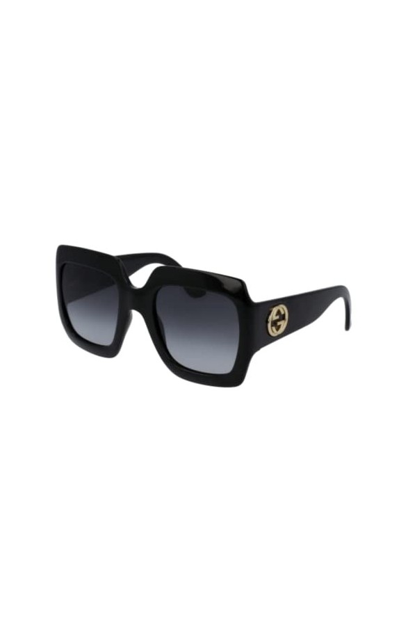 Gucci GG0053SN-001 Lunettes de soleil, 54mm, Femme