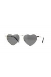 Saint Laurent Lunettes de Soleil SL 301 LOULOU Silver/Grey 52/17/145 unisexe