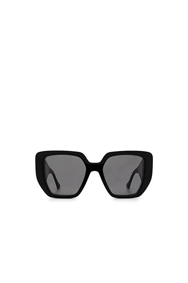 Gucci Lunettes de soleil Lunettes de soleil GG0956S 003 Femme Couleur Noir gris taille des verres 54 mm