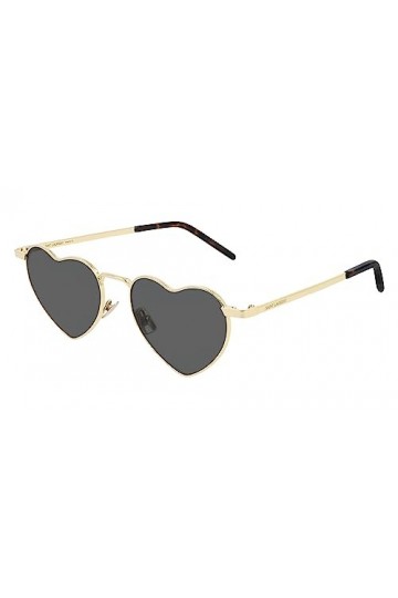 Saint Laurent Lunettes de Soleil SL 301 LOULOU Gold/Grey 52/17/145 unisexe