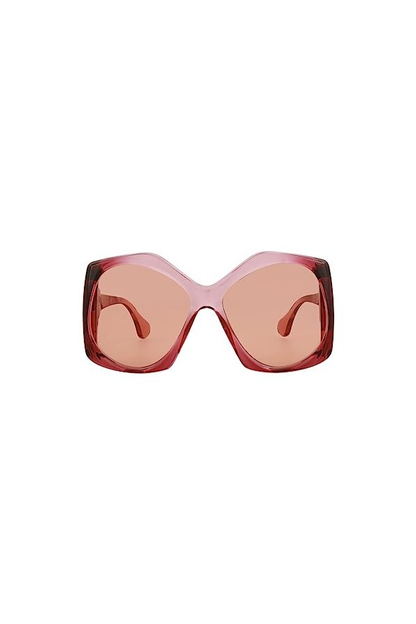 Gucci Lunettes de Soleil GG0875S Burgundy Shaded/Orange 62/16/120 femme