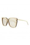 Gucci Lunettes de Soleil GG0709S Ivory/Yellow 63/14/150 femme