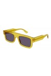 Lunettes de Soleil Gucci GG1085S Yellow/Blue Grey 53/21/145 homme