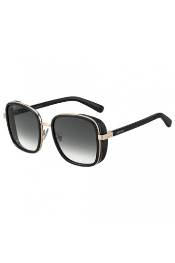 Jimmy Choo ELVA/S 9O 2M2 54 Montures de Lunettes, Noir Black Gold/Brown , Femme