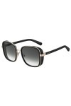 Jimmy Choo ELVA/S 9O 2M2 54 Montures de Lunettes, Noir Black Gold/Brown , Femme