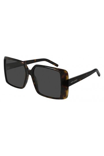 Saint Laurent Lunettes de Soleil SL 451 Dark Havana/Grey 56/16/140 femme