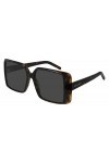 Saint Laurent Lunettes de Soleil SL 451 Dark Havana/Grey 56/16/140 femme