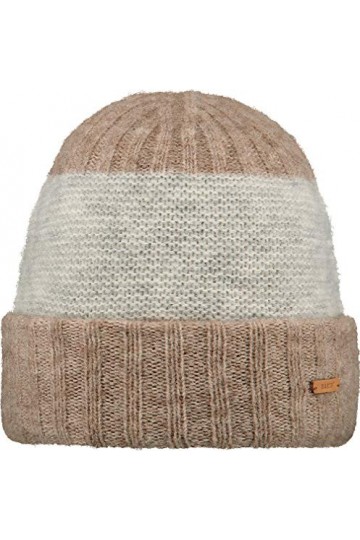 Barts W Sylker Bonnet pour femme Marron clair Taille unique
