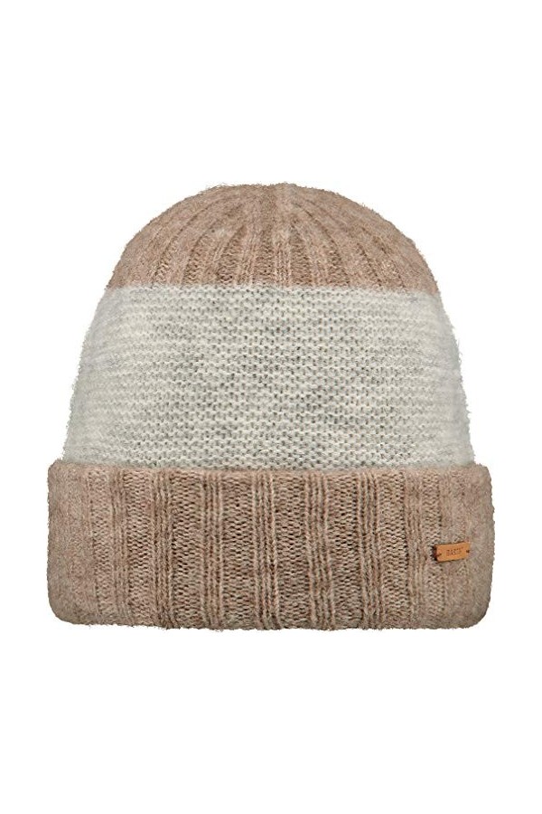 Barts W Sylker Bonnet pour femme Marron clair Taille unique