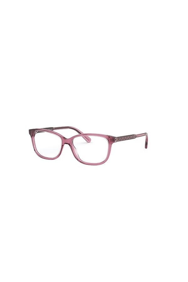 Coach HC6143-5569-52 Coach Womens HC6143-5569-52 Fashion 52mm Transparent Mauve Opticals