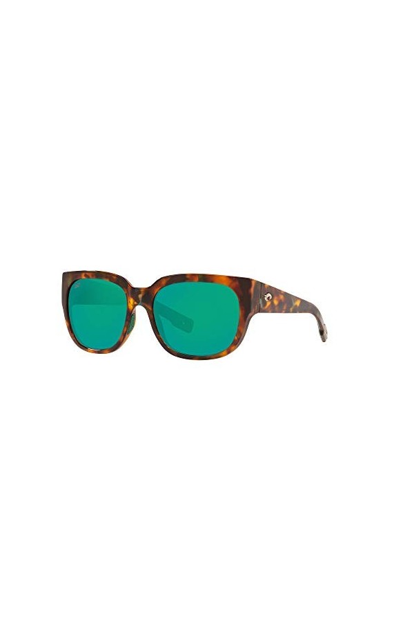 Costa Del Mar Womens Polarized Waterwoman Shiny Palm OGMP Green Sunglass