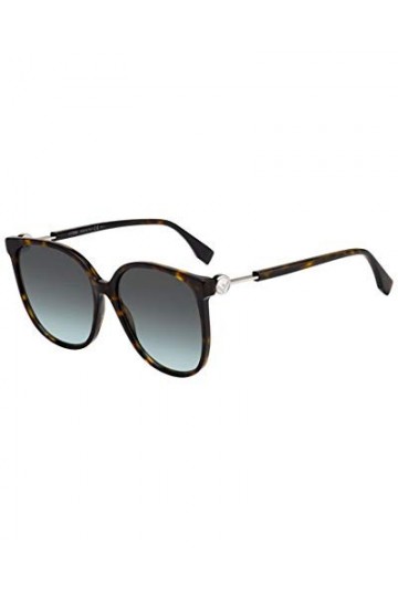 FENDI FF 0374/S, Lunettes de Soleil Femme, 86, 58
