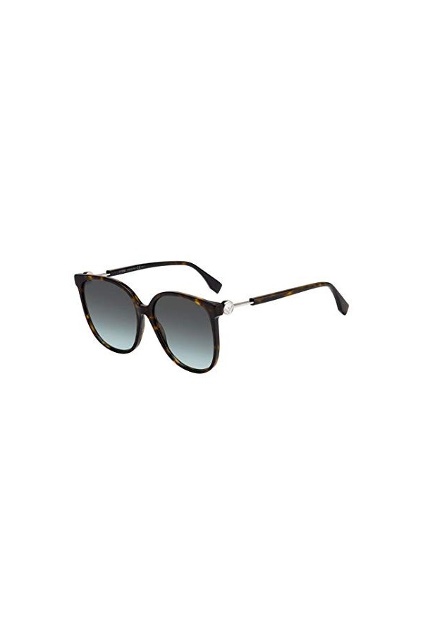 FENDI FF 0374/S, Lunettes de Soleil Femme, 86, 58
