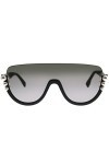FENDI FF 0296/S IR Lunettes de Soleil, Gris/Gris, 99 Femme