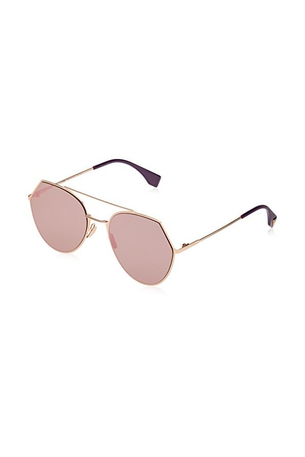 Fendi FF 0194/S AP DDB 55 Montures de Lunettes, Or Gold Copper/Grymlt Rsegld AR , Femme