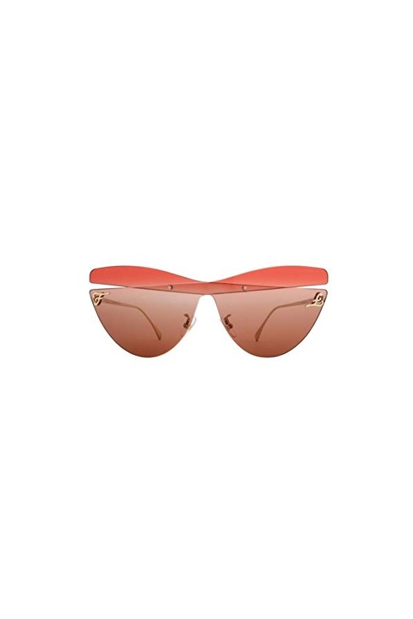 Lunettes de Soleil Fendi KARLIGRAPHY FF 0400/S GOLD/RED BROWN 99/1/145 femme