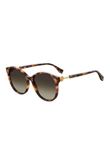 FENDI mixte adulte Lunettes de Soleil FF 0412/S, 086/HA, 58