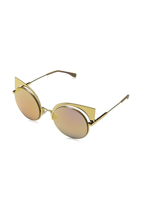 Fendi FF 0177/S Oj 001 Montures de Lunettes, Or Gold , 57 Femme