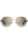 Jimmy Choo Lunettes de Soleil SARAH/S Gold/Grey Shaded 56/17/140 femme