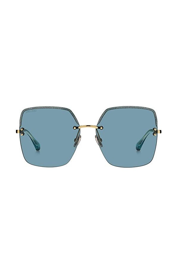 Jimmy Choo Lunettes de Soleil TAVI/S Gold/Blue 60/15/145 femme